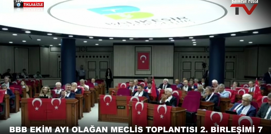 BBB EKİM AYI OLAĞAN MECLİS TOPLANTISI 3. BİRLEŞİMİ 7