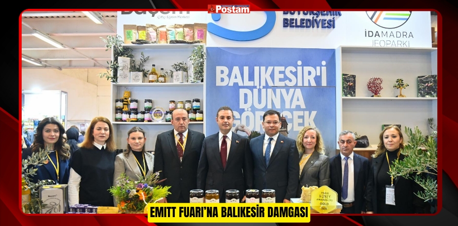 EMITT FUARI’NA BALIKESİR DAMGASI