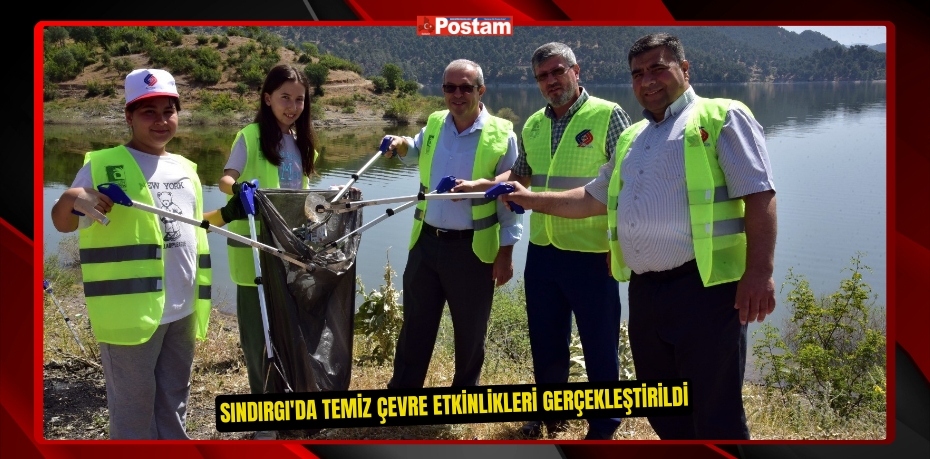 Sındırgı'da temiz çevre etkinlikleri gerçekleştirildi  