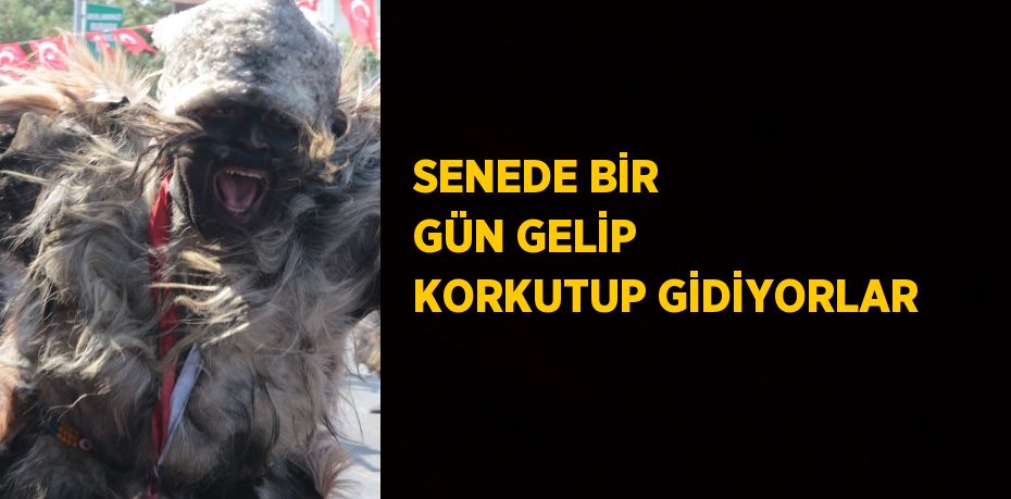 SENEDE BİR GÜN GELİP KORKUTUP GİDİYORLAR