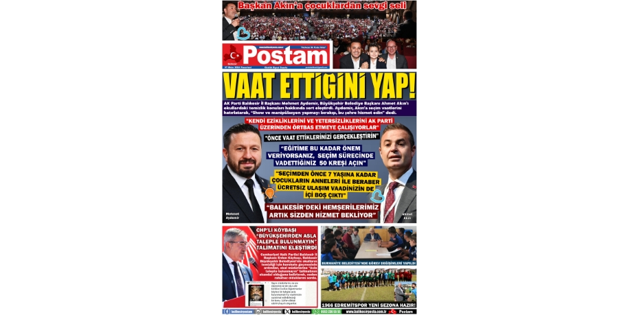 VAAT ETTİĞİNİ YAP!