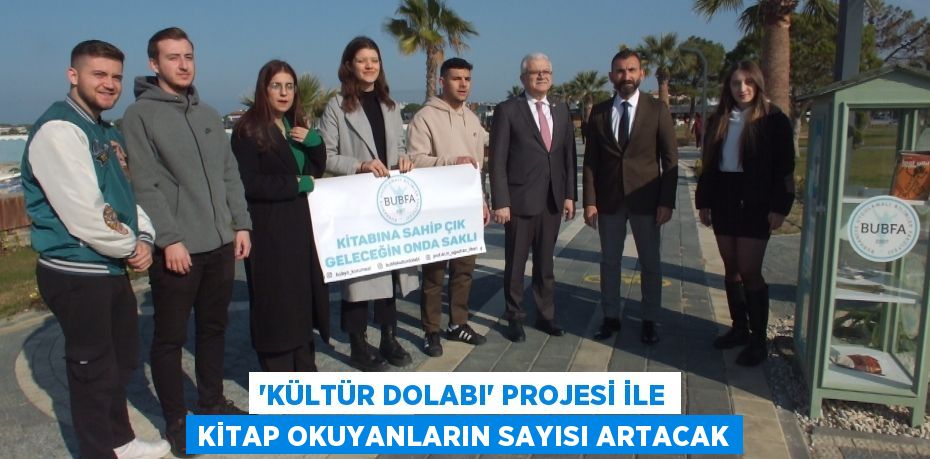 'Kültür Dolabı' projesi ile kitap okuyanların sayısı artacak