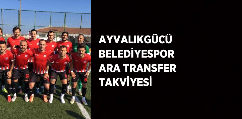 AYVALIKGÜCÜ BELEDİYESPOR ARA TRANSFER TAKVİYESİ