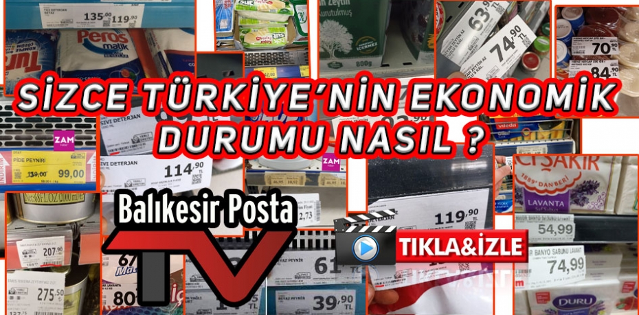 Sizce Türkiye'nin ekonomik durumu nasıl ?