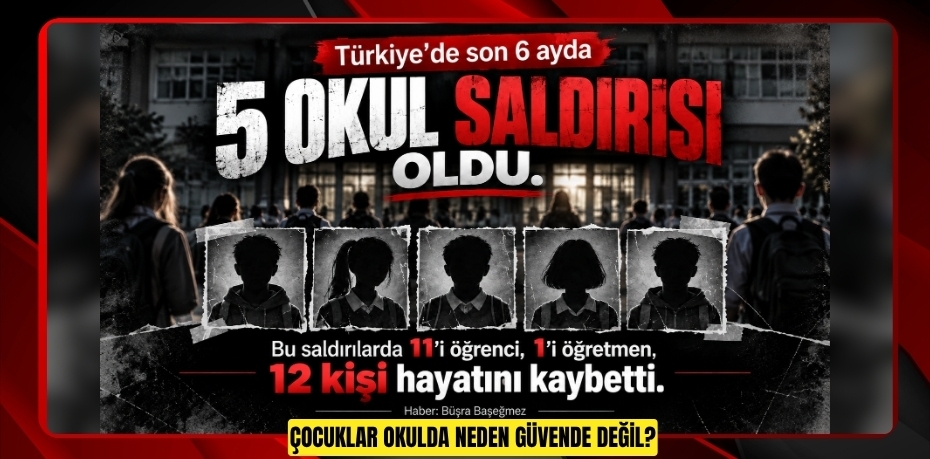 ÇOCUKLAR OKULDA NEDEN GÜVENDE DEĞİL?