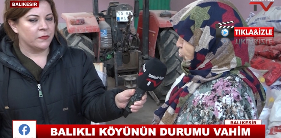 BALIKLI KÖYÜNÜN DURUMU VAHİM 2