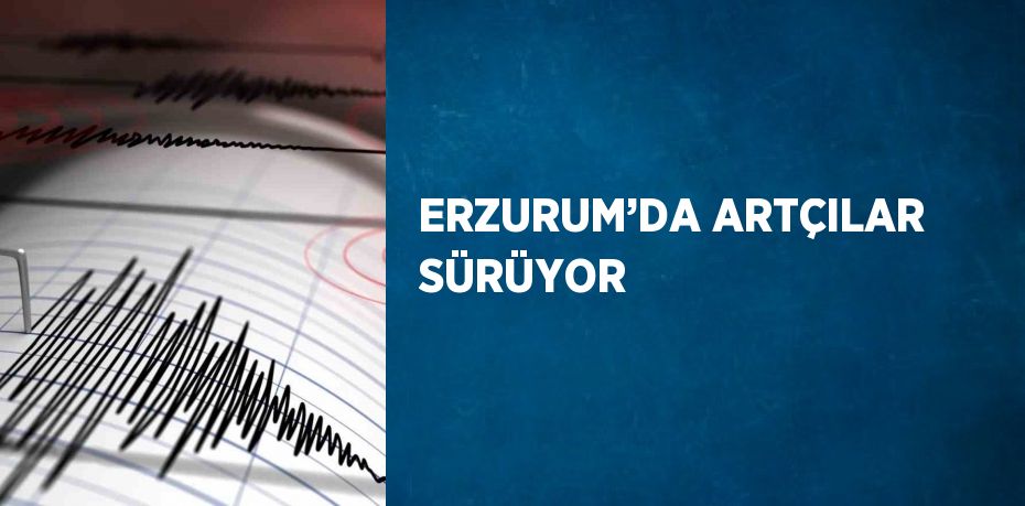 ERZURUM’DA ARTÇILAR SÜRÜYOR