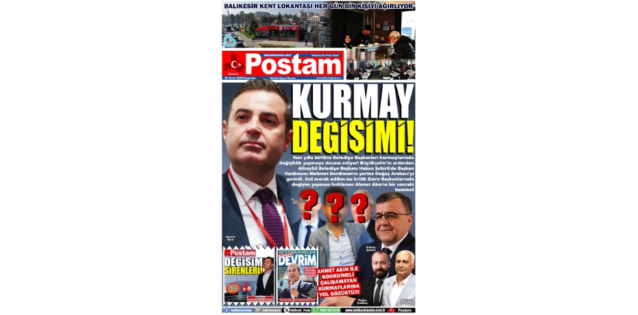 KURMAY DEĞİŞİMİ!