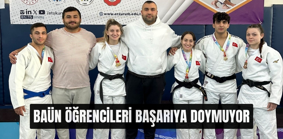 BAÜN Öğrencileri Başarıya Doymuyor