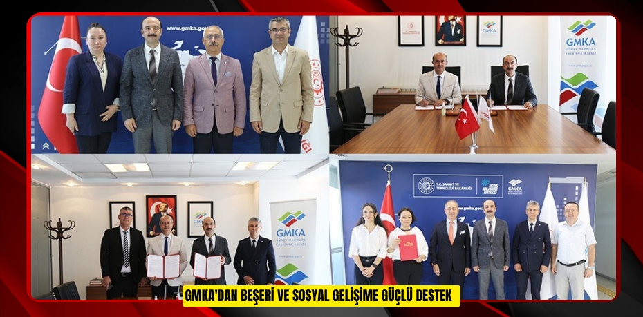 GMKA'dan beşeri ve sosyal gelişime güçlü destek  