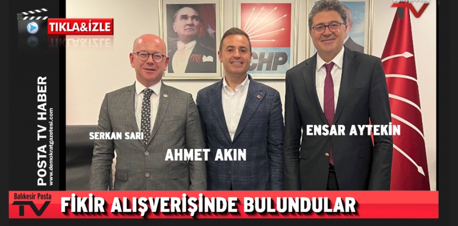 FİKİR ALIŞVERİŞİNDE BULUNDULAR 