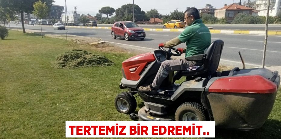 TERTEMİZ BİR EDREMİT..