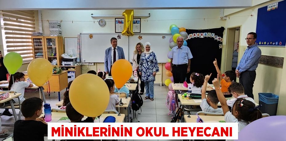 Miniklerinin Okul Heyecanı