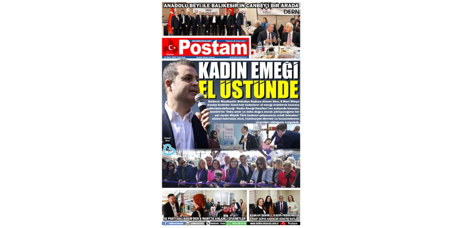 KADIN EMEĞİ EL ÜSTÜNDE