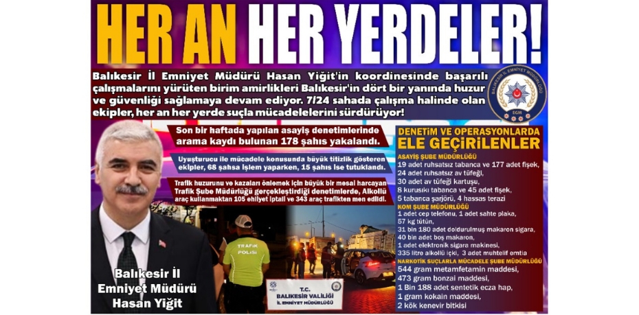 HER AN HER YERDELER!