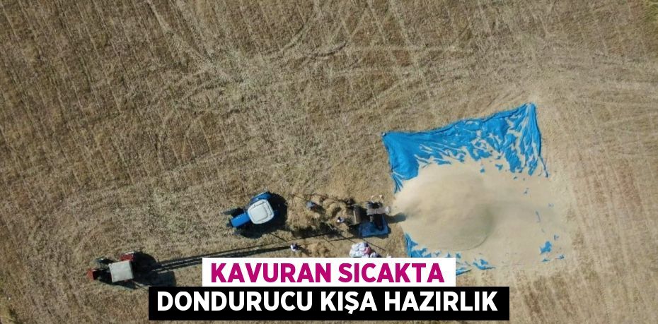 KAVURAN SICAKTA DONDURUCU KIŞA HAZIRLIK