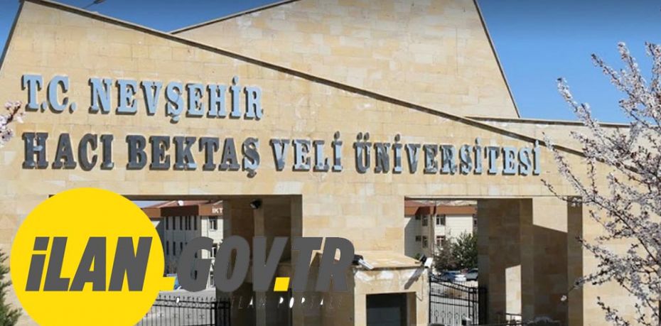 Nevşehir Hacı Bektaş Veli Üniversitesi Öğretim Üyesi Alıyor