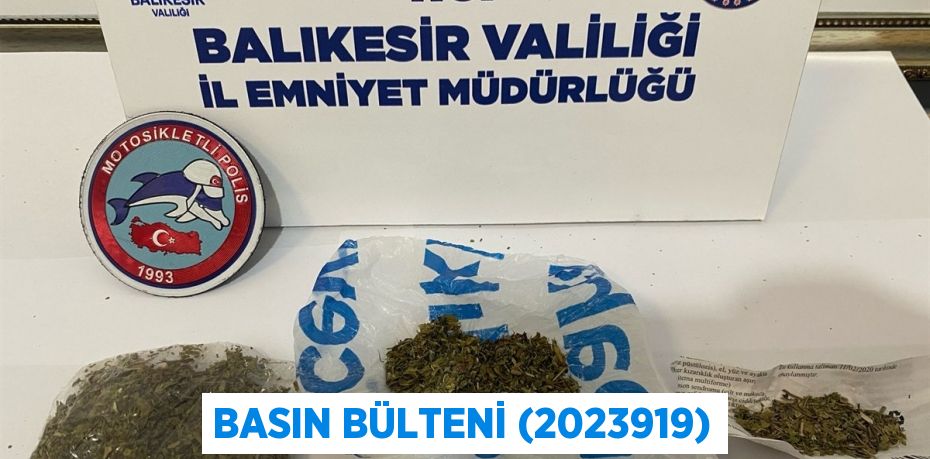 Basın Bülteni (2023919)