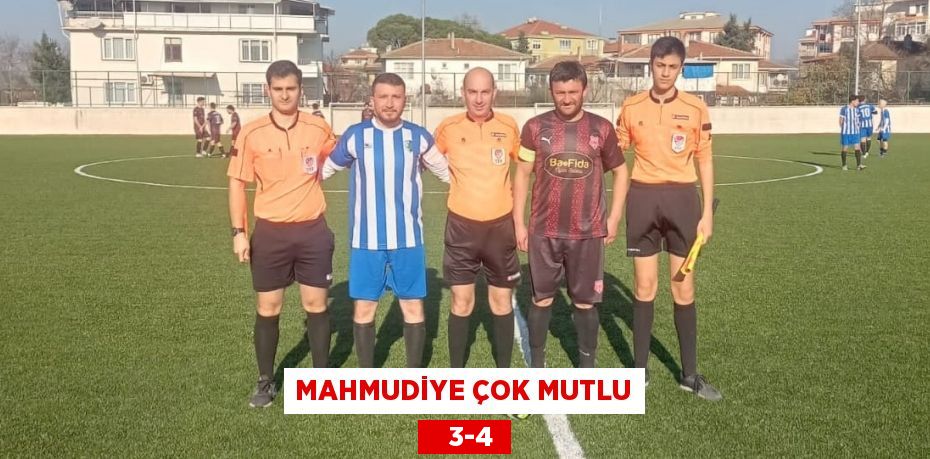 MAHMUDİYE ÇOK MUTLU    3-4