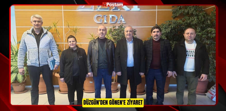 DÜZGÜN'DEN GÖNEN'E ZİYARET