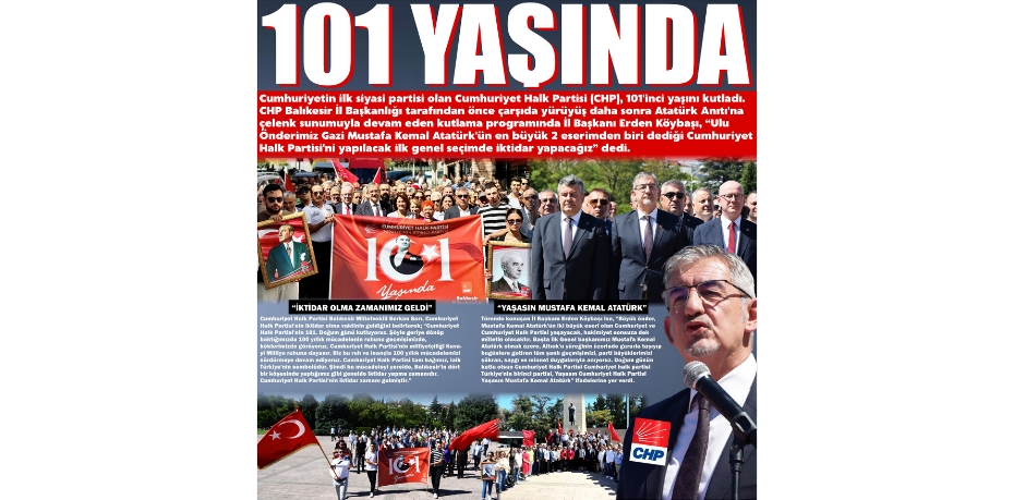 101 YAŞINDA