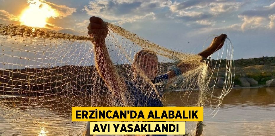 ERZİNCAN’DA ALABALIK AVI YASAKLANDI