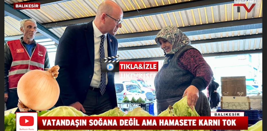 “BİR KURU SOĞANA YENİLECEKSİNİZ”