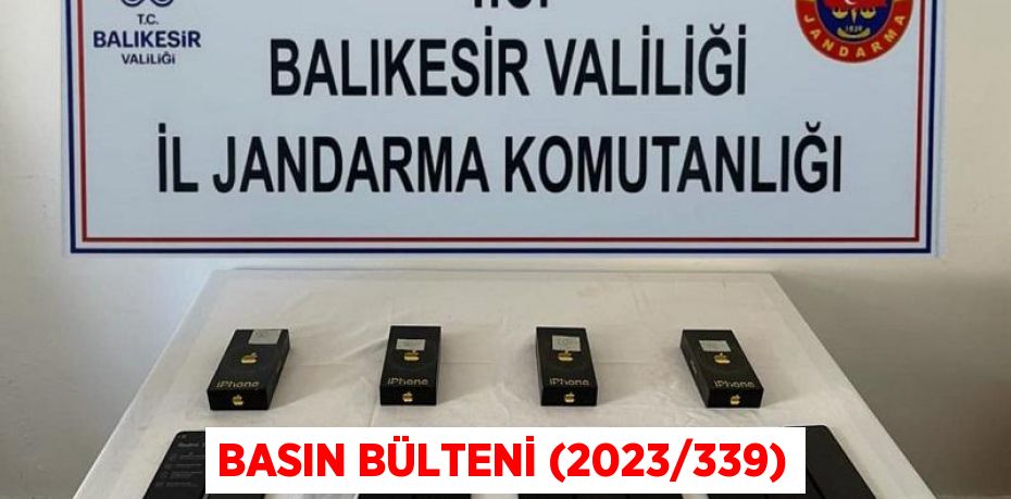 Basın Bülteni (2023/339)