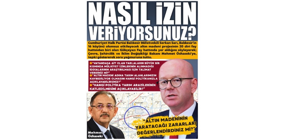 NASIL İZİN VERİYORSUNUZ?