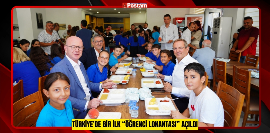 Türkiye’de bir ilk “Öğrenci Lokantası” açıldı