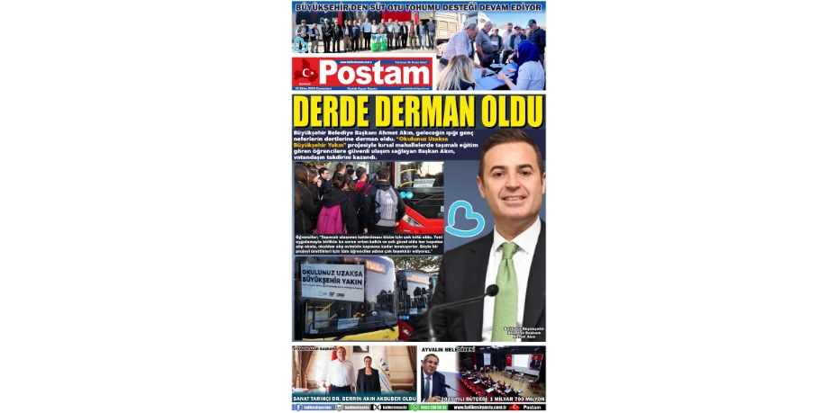 DERDE DERMAN OLDU