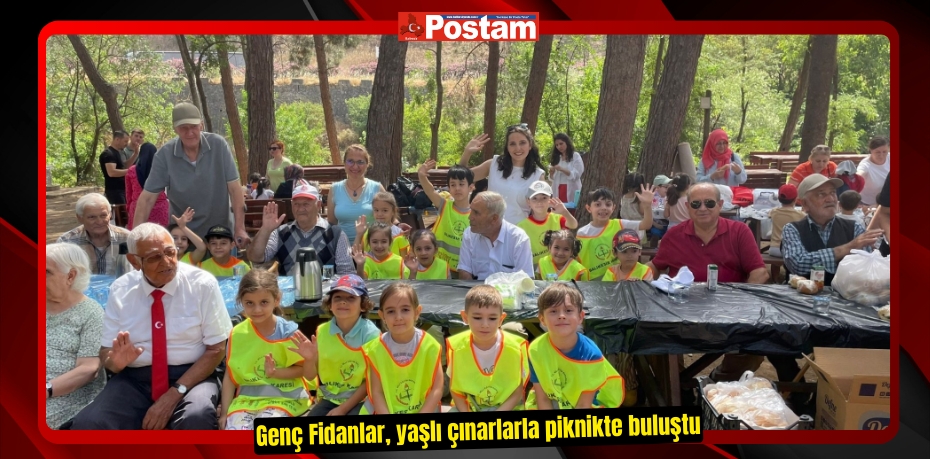 Genç Fidanlar, yaşlı çınarlarla piknikte buluştu