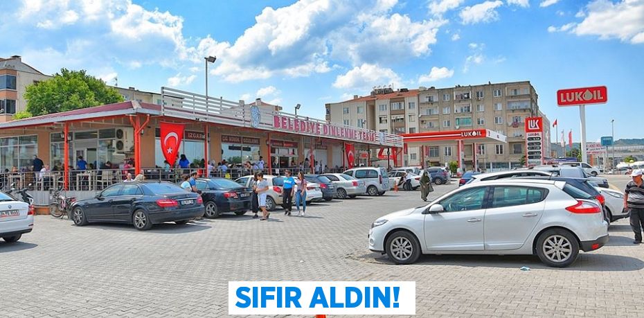 SIFIR ALDIN!