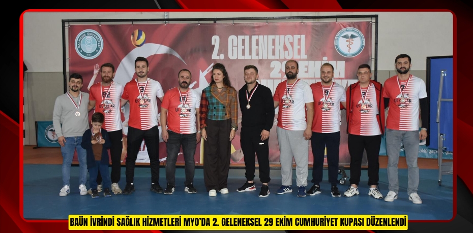BAÜN İVRİNDİ SAĞLIK HİZMETLERİ MYO’DA 2. GELENEKSEL 29 EKİM CUMHURİYET KUPASI DÜZENLENDİ