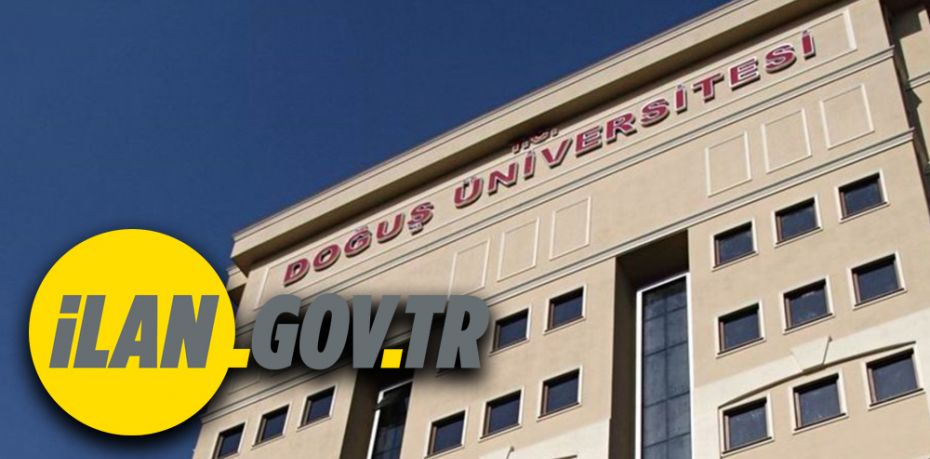 Doğuş Üniversitesi 33 Öğretim Üyesi alıyor