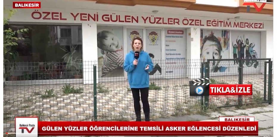 ÖZEL YENİ GÜLEN YÜZLER EĞİTİM MERKEZİ ÖĞRENCİLERİNE TEMSİLİ ASKER EĞLENCESİ DÜZENLEDİ.