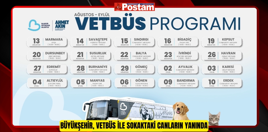 Büyükşehir, VETBÜS ile sokaktaki canların yanında