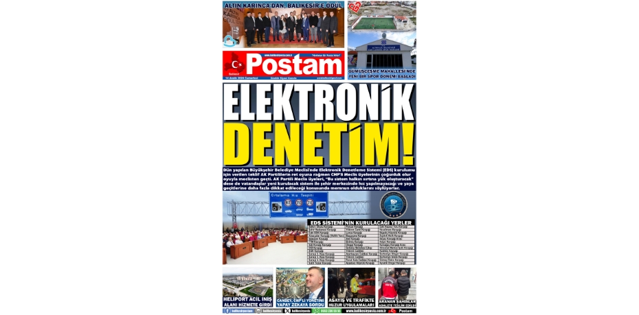 ELEKTRONİK DENETİM!