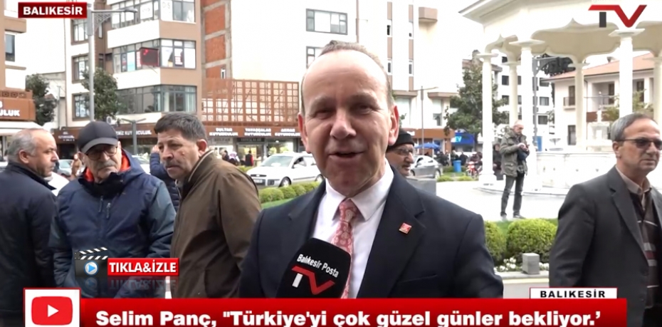 "Türkiye'yi çok güzel günler bekliyor. Biz diyoruz ki Ne ezen, ne ezilen halkça bir düzen kuracağız"