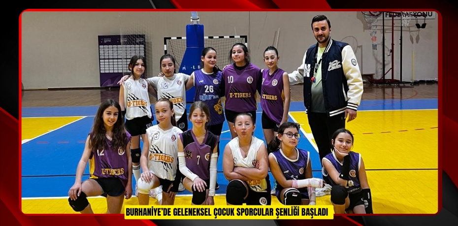 Burhaniye’de Geleneksel Çocuk Sporcular Şenliği başladı  