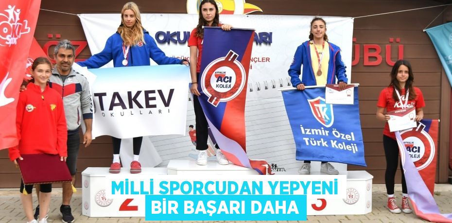 Milli sporcudan yepyeni bir başarı daha