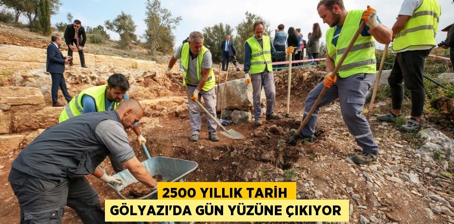 2500 yıllık tarih Gölyazı’da gün yüzüne çıkıyor