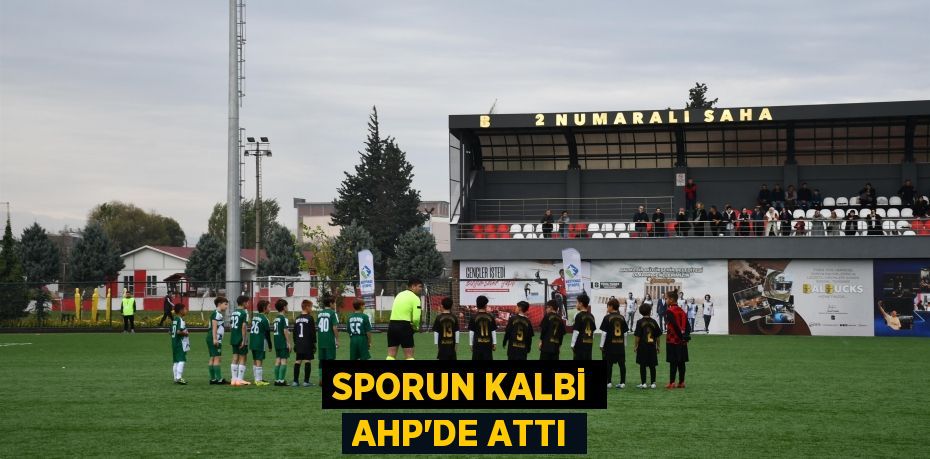 Sporun kalbi AHP’de attı