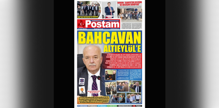 Ramazan Bahçavan Altıeylül'e!