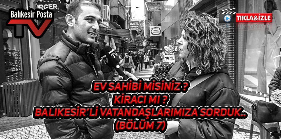 Ev sahibi misiniz ? Kiracı mı ?