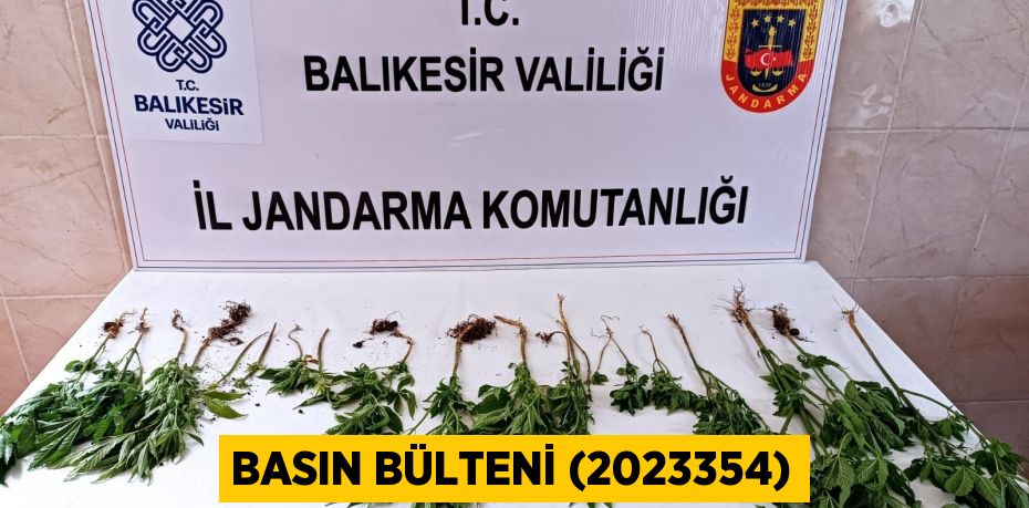 Basın Bülteni (2023354)