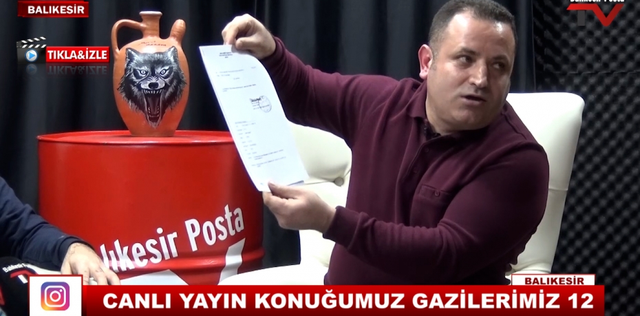 CANLI YAYIN KONUĞUMUZ GAZİLERİMİZ 22