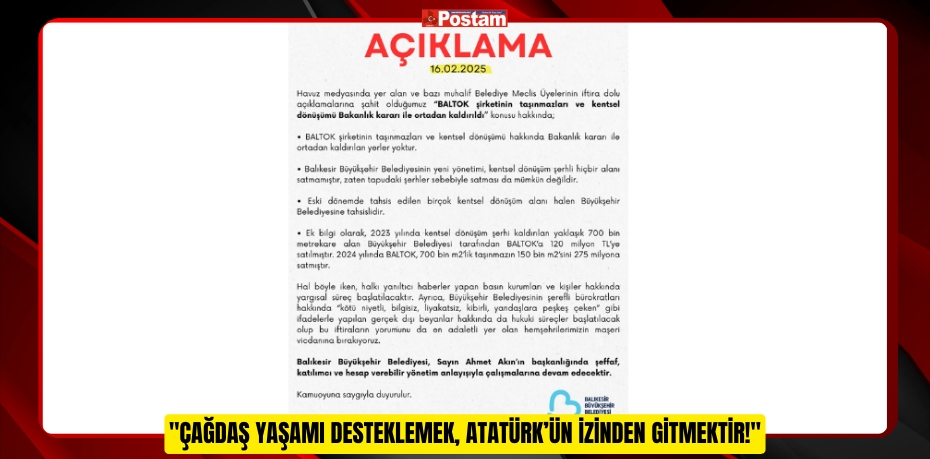 BÜYÜKŞEHİR'DEN KENTSEL DÖNÜŞÜM ARAZİLERİ İLE İLGİLİ AÇIKLAMA!