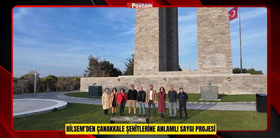 BİLSEM'den Çanakkale Şehitlerine anlamlı saygı projesi  