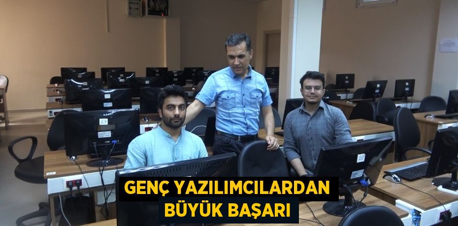 Genç yazılımcılardan büyük başarı